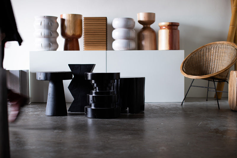 Willow tables grouped together as a larger table