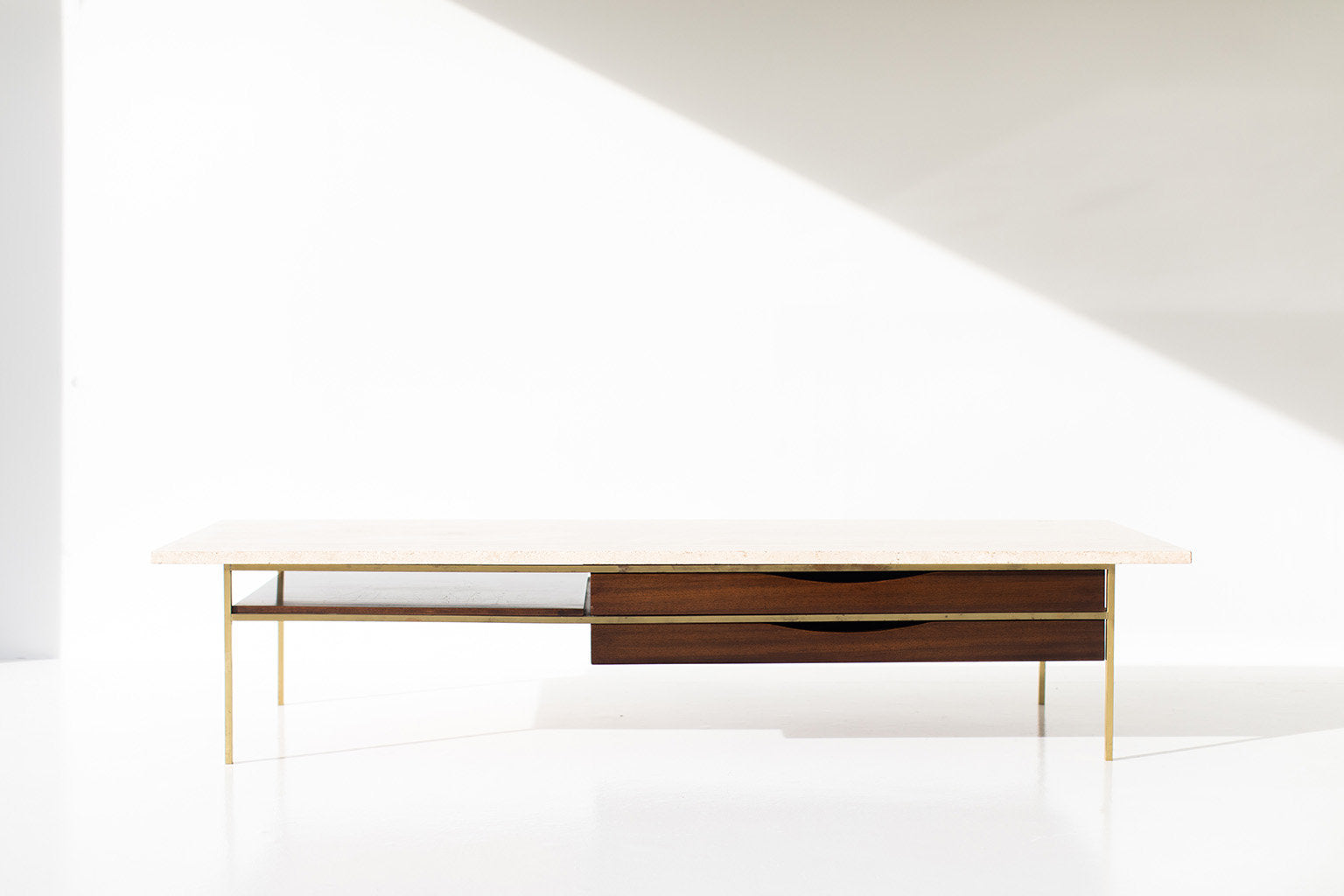 Paul McCobb Brass Coffee Table for Calvin Irwin Collection - 01231802