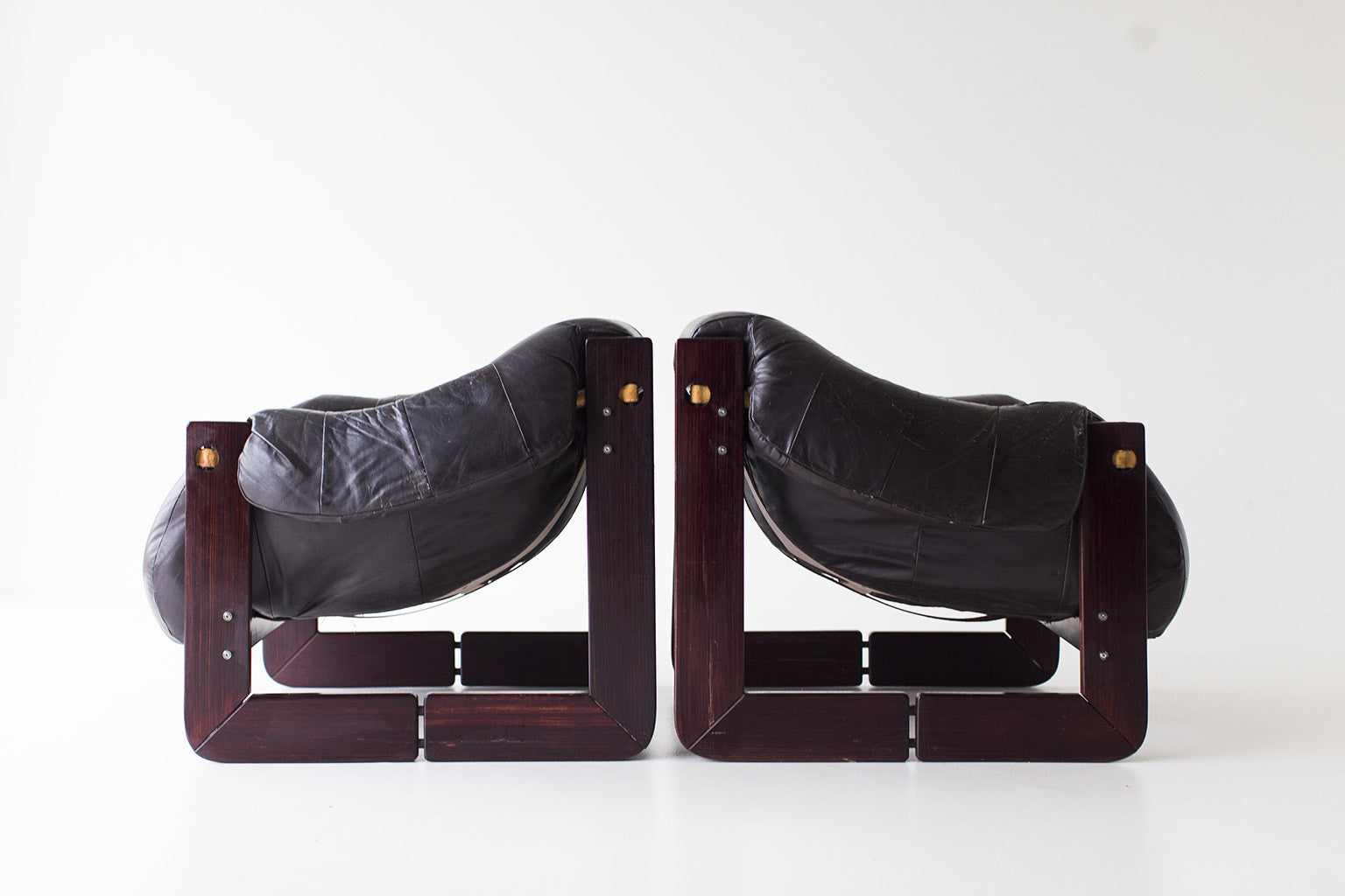 Percival Lafer Leather Lounge Chairs - 01141616