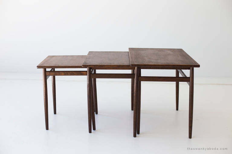 Rosewood Nesting Tables by Tove & Edvard Kindt-Larsen for Seffle Mobelfabrik - 01231616