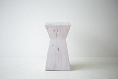 Side profile of the sculpted maple stump