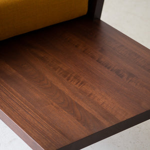 Suelo Modern Wood Sofa in Solid Walnut 