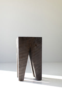 Vega side table seen from above
