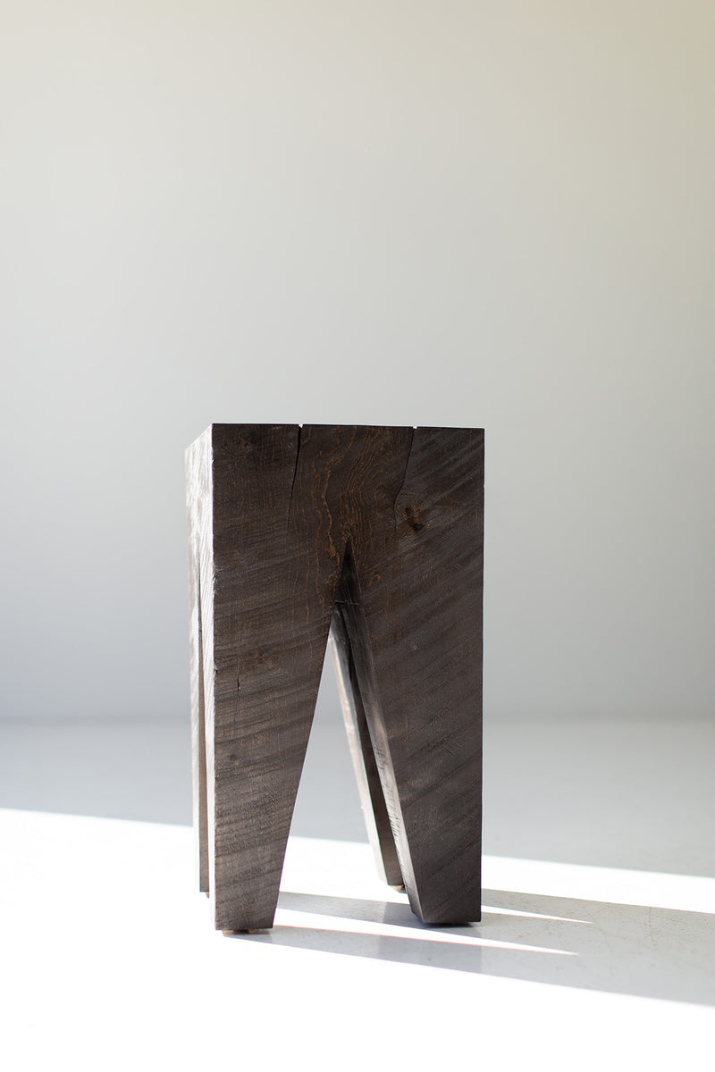 Vega side table seen from above