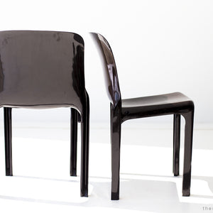 Vico Magistretti Stacking Chairs for Artemide - 01191621, 02