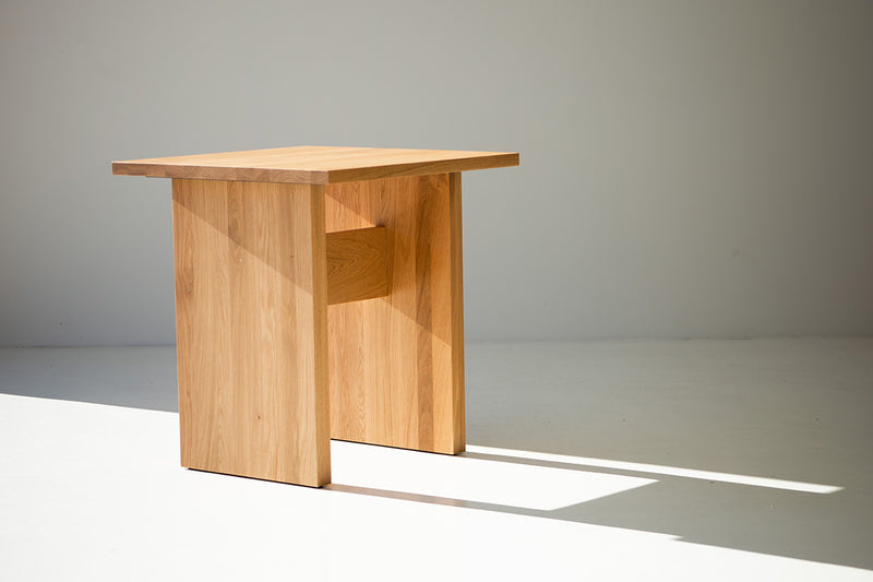 Detail of the white oak wood grain