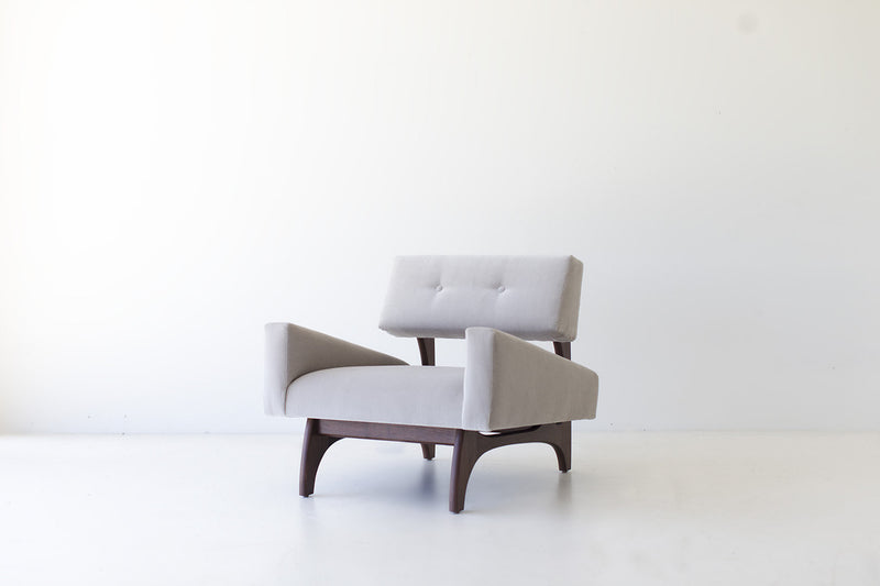 The Canadian lounge chair in a sunlit modern room