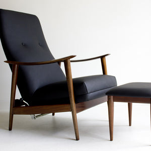 Danish Lounge Chair and Ottoman for Westnofa - 01231606