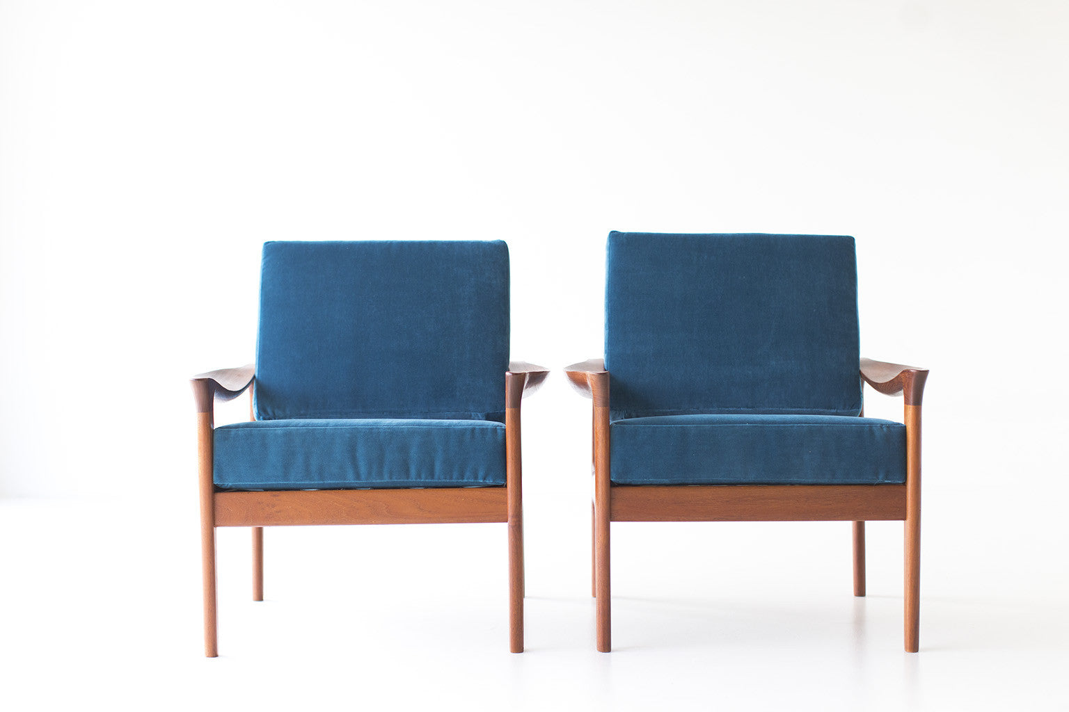 Danish Teak Lounge Chairs by Glostrup Mobelfabrik - 01141625