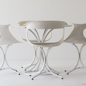 Erwin and Estelle Laverne Lotus Chairs and Table - 01181616