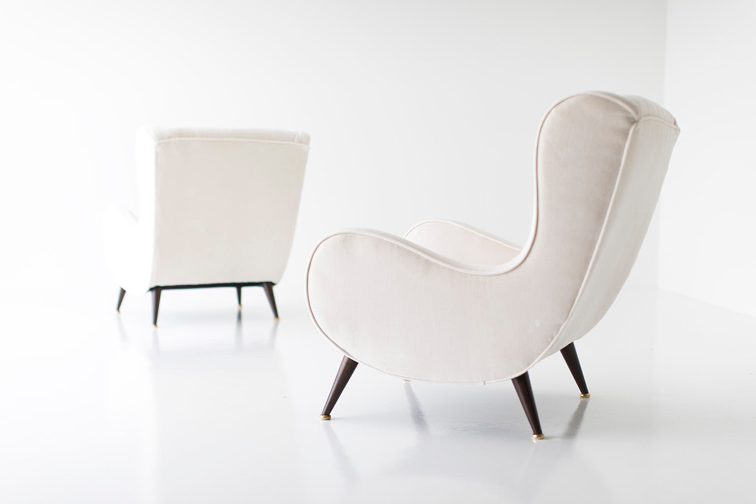 Mid Century Italian Lounge Chairs - 01091802