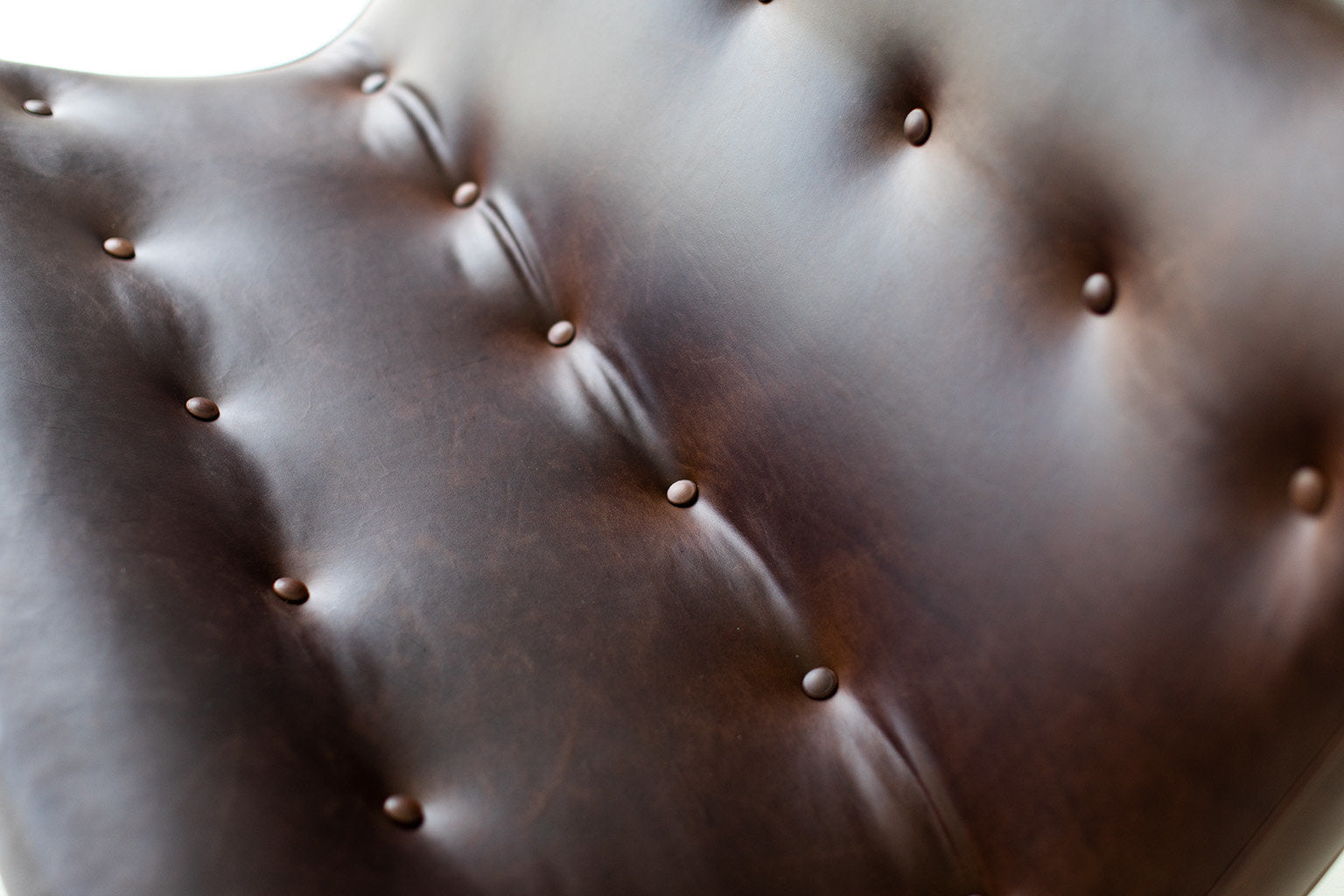 Milo Baughman Leather Scoop Settee for Thayer Coggin - 06041803
