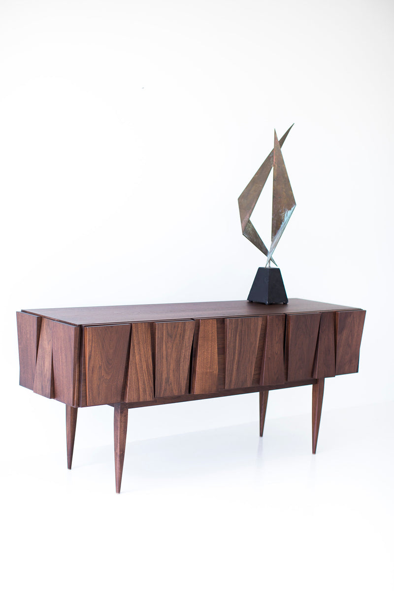 Craft Associates console in a living room vignette