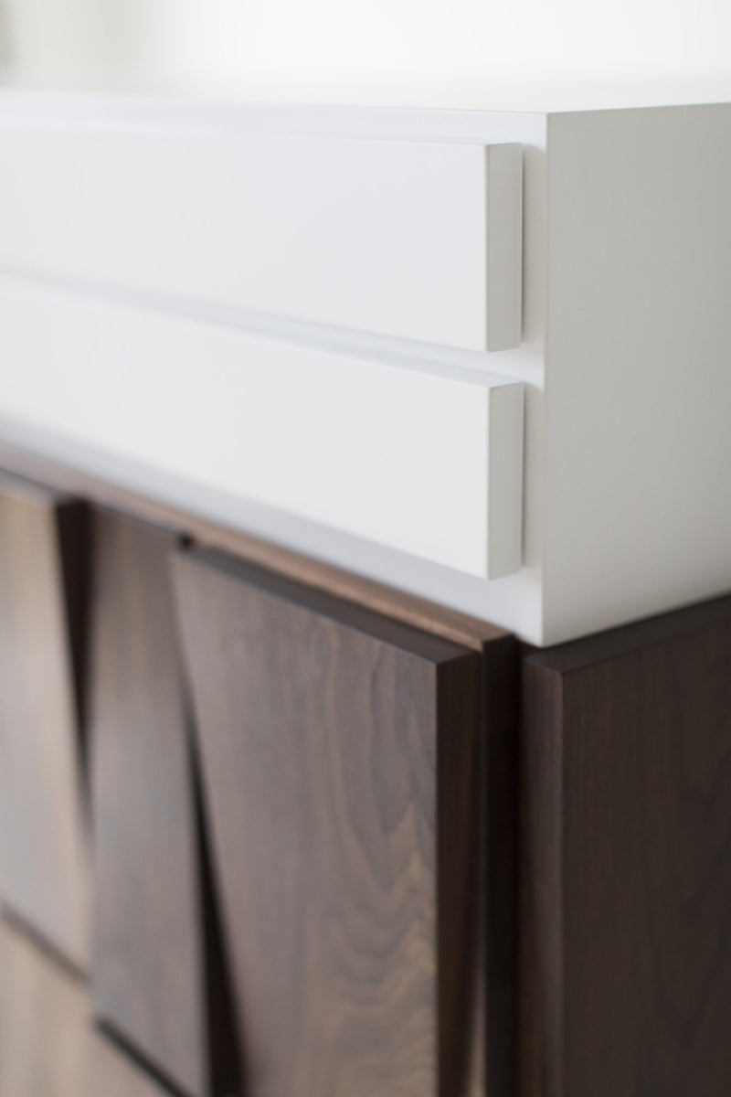 Craft Associates dresser in a bedroom vignette